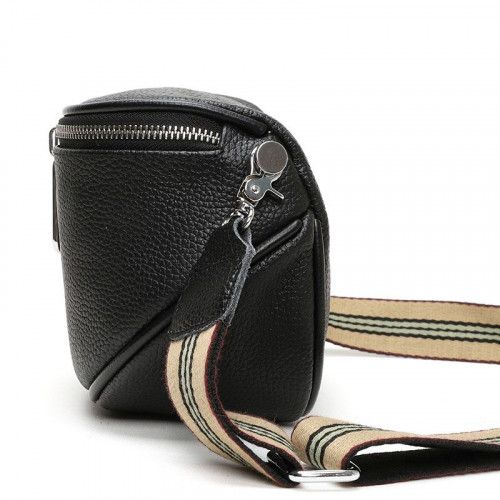 Leather belt bag 8818-1 GREEN