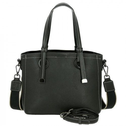 Women's leather bag AL9235 BLACK