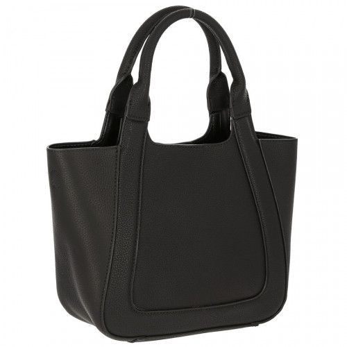 Women's leather bag M735 BLACK