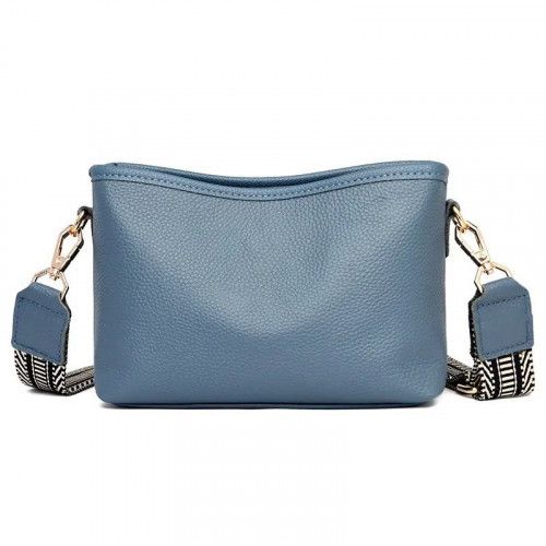 Women's leather bag 1035-2 BLUE