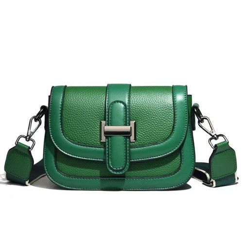 Women's leather bag 1122-1 GREEN