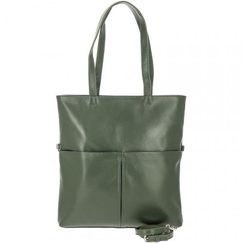 Women's leather bag 20512 GREEN
