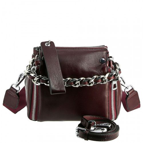 Women's leather bag 3015 D RED