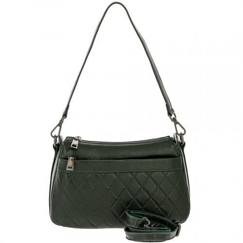 Women's leather bag 3385 GREEN