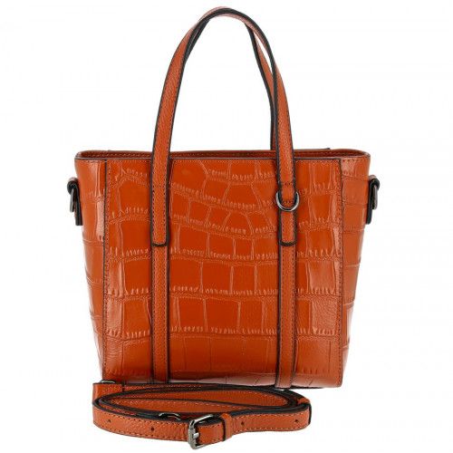 Women's leather bag 5817 BEIGE