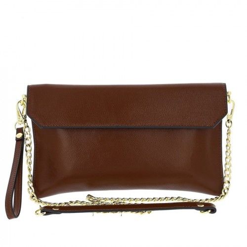 Women's leather bag 6036-1 BROWN