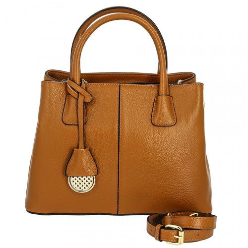 Women's leather bag 6066 YELLOW