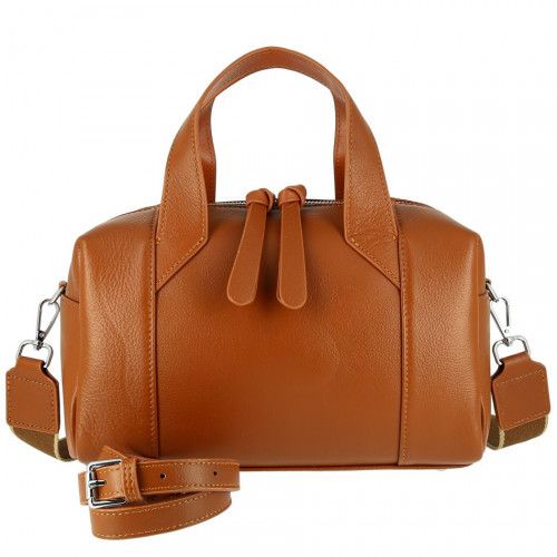 Women's leather bag 81275 CARAMEL