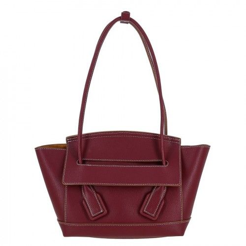 Women's leather bag 8388 WINE RED
