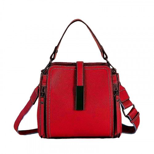 Women's leather bag 88-115 RED