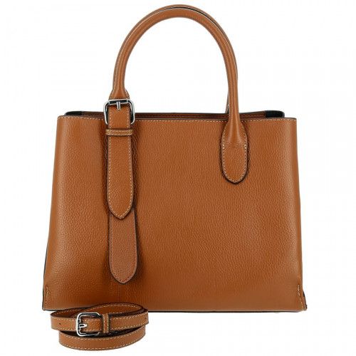 Women's leather bag 8831 CARAMEL