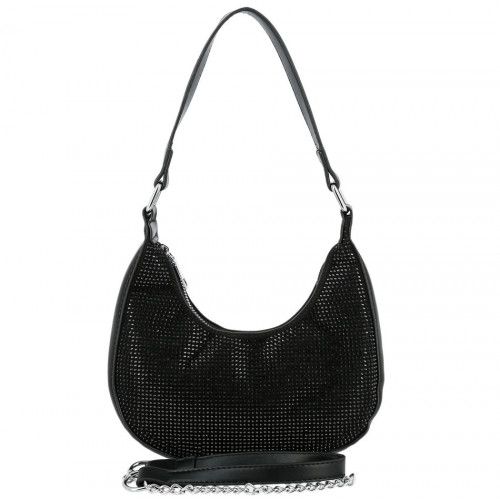Women's leather bag 9001 BLACK