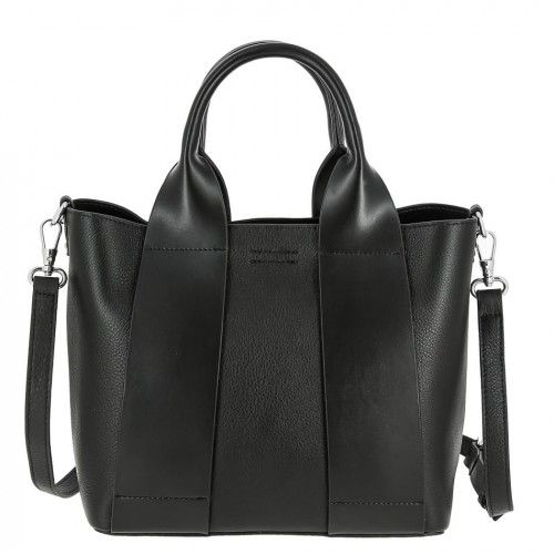 Women's leather bag 9015 BLACK