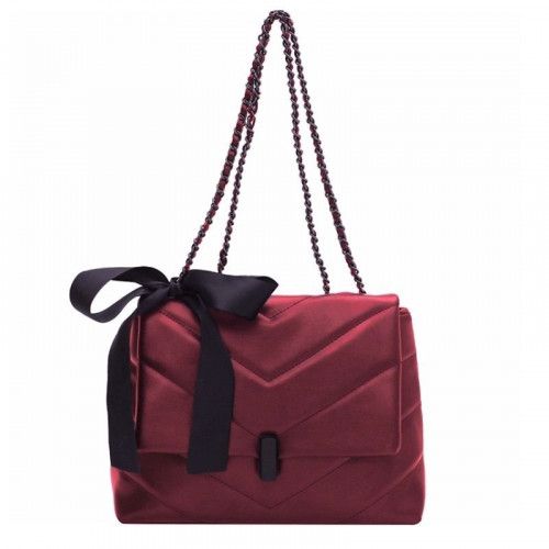 Women's leather bag 910 RED