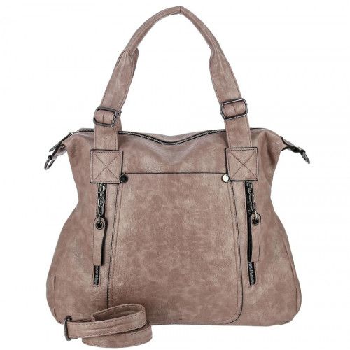 Women's leather bag 9345 PINK